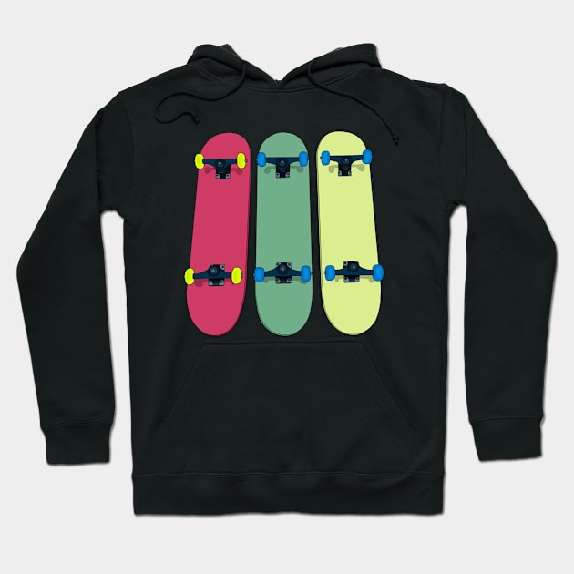 Skateboarding Skate Hoodie by DiegoCarvalho